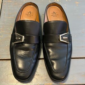 Aquatalia Tosca Loafer Slip Ons Leather Shoes 10